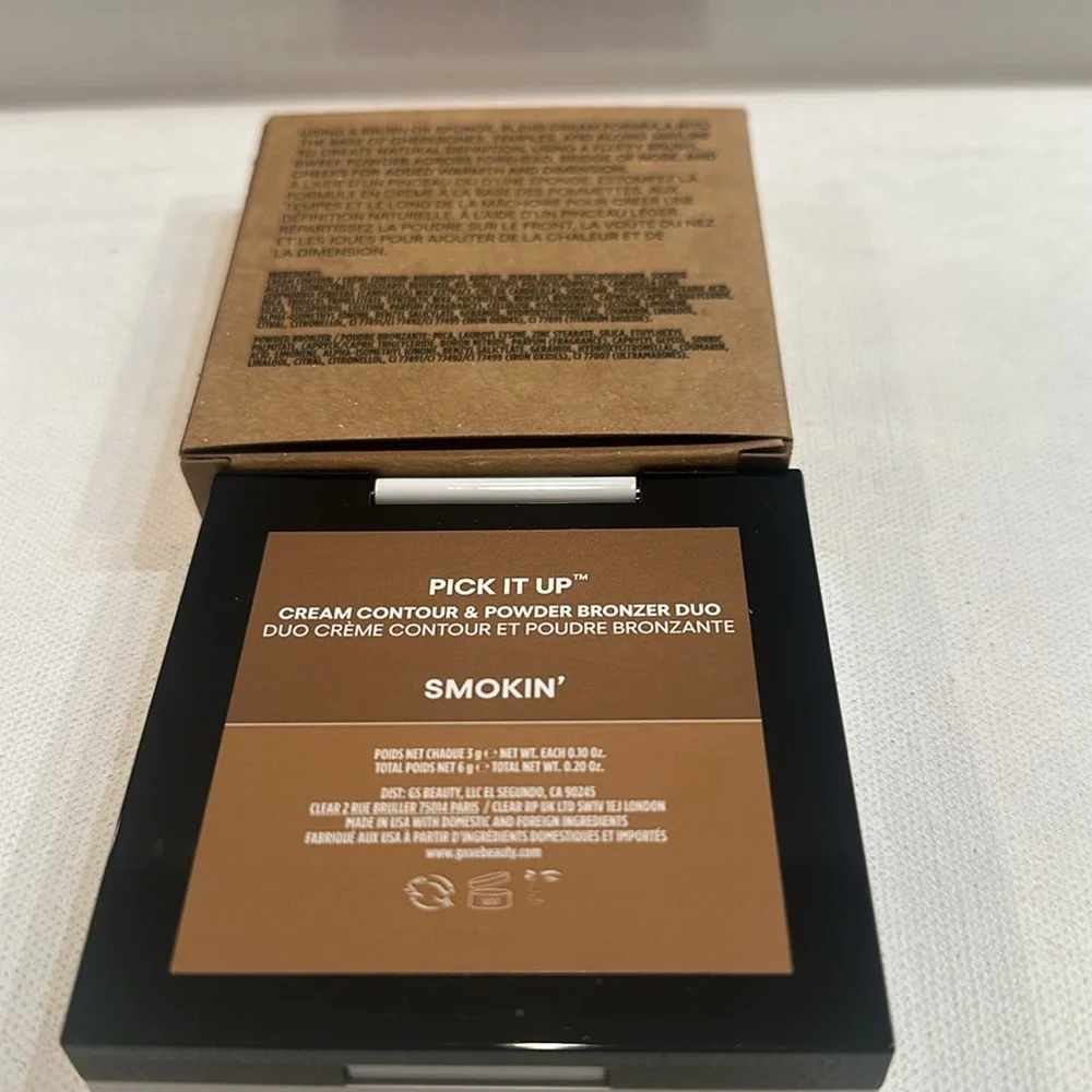 NIB GXVE PICK IT UP SMOKIN’ Cream Contour & Powder Bronzer Duo. - Picture 3 of 4